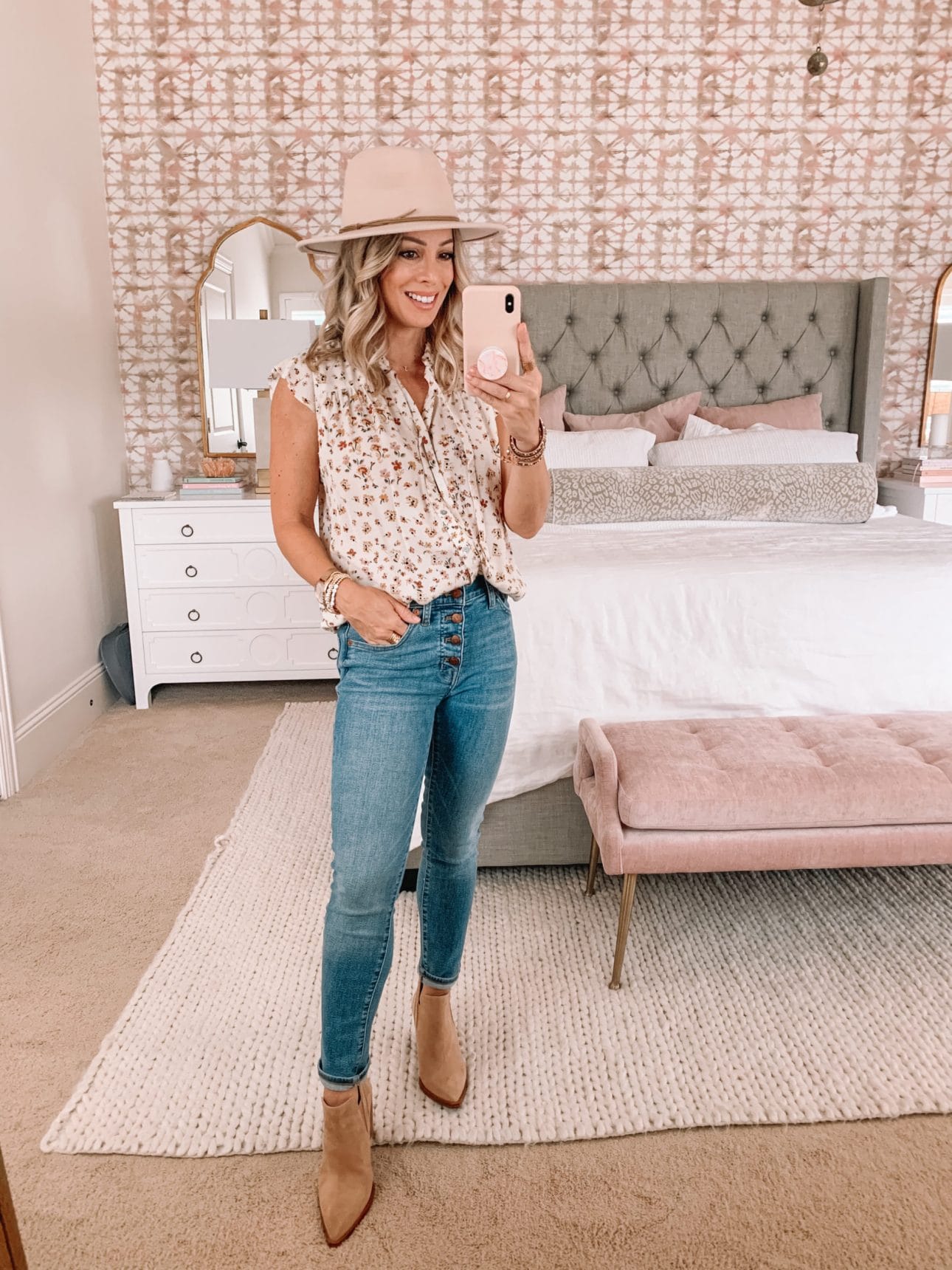 Fall Dressing Room Outfits • Honey We're Home