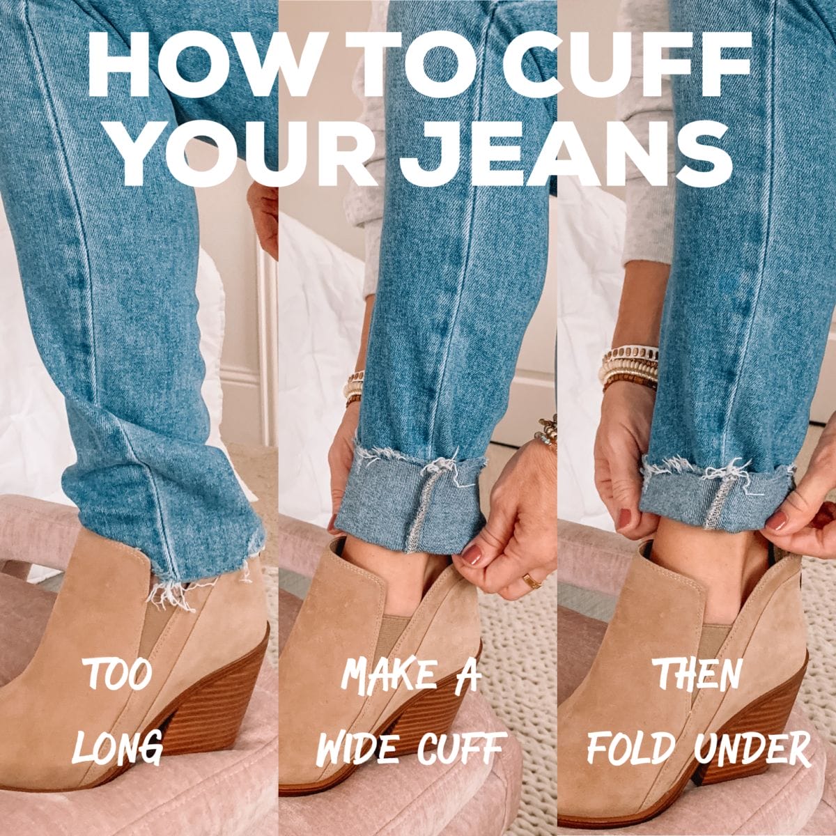 how to cuff your jeans