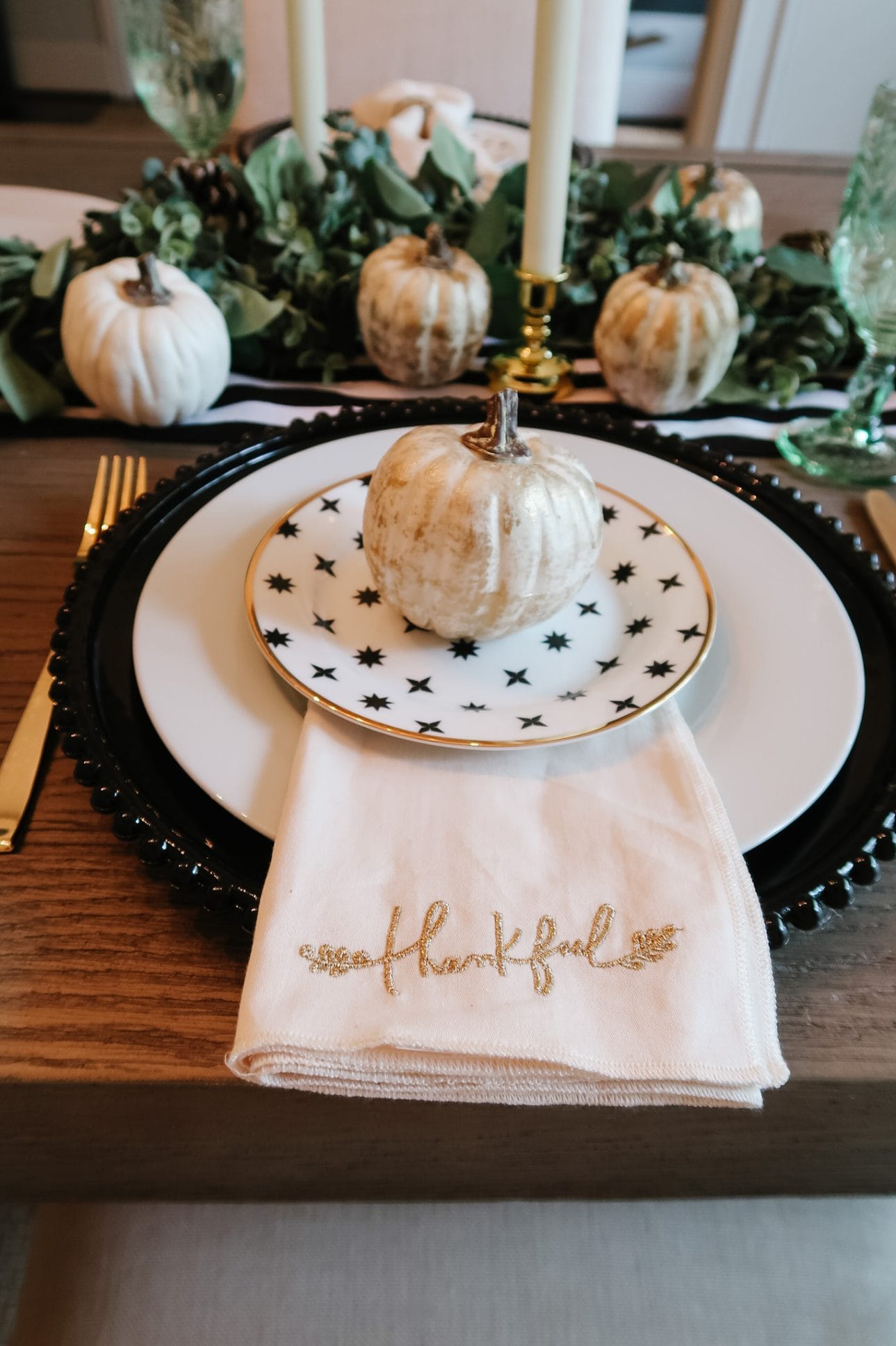 Two Thanksgiving Tablescapes • Honey We're Home