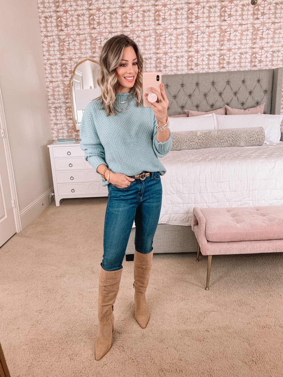 Amazon Fashion Faves, Sweater, Jeans, Boots 