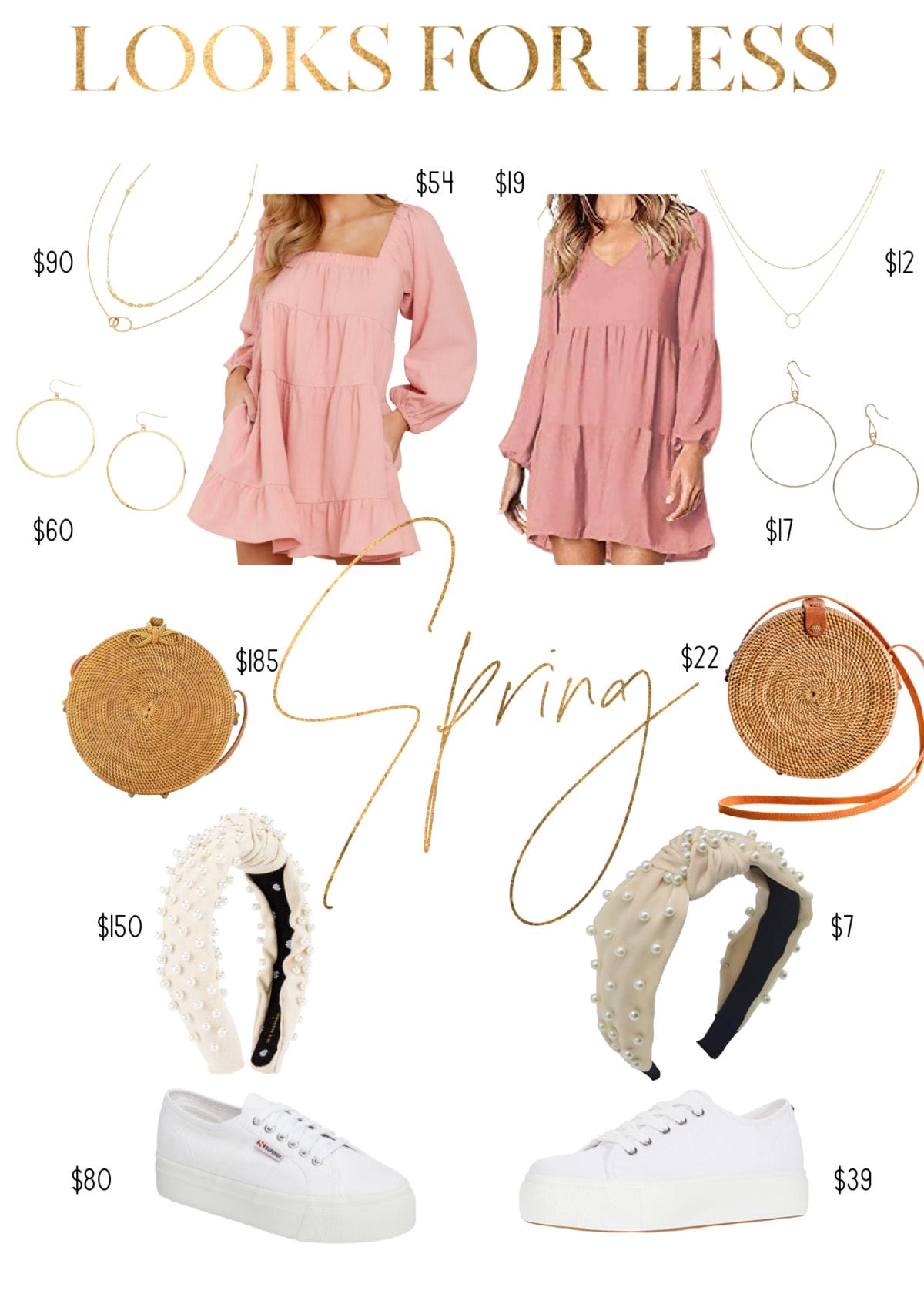 Looks for Less Spring 