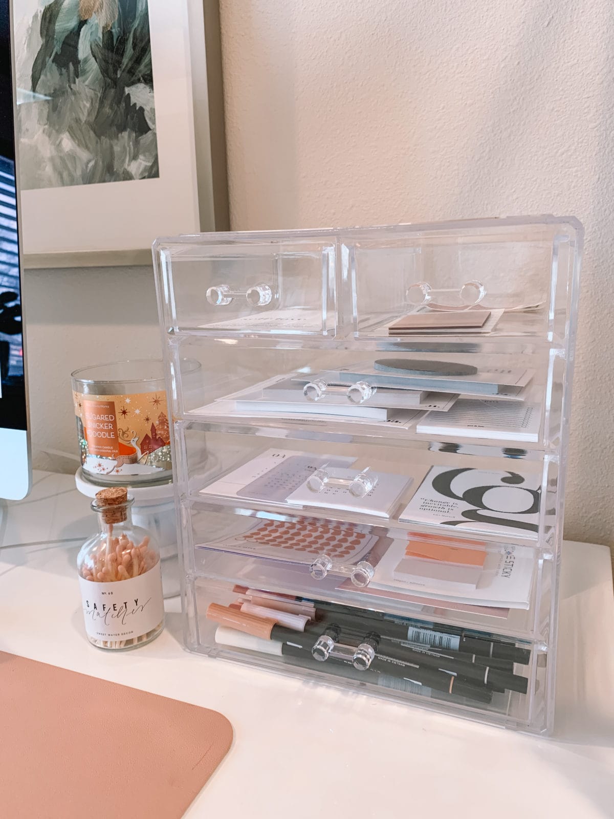 Amazon Fashion Faves, Matches, Clear Drawers, Markers 
