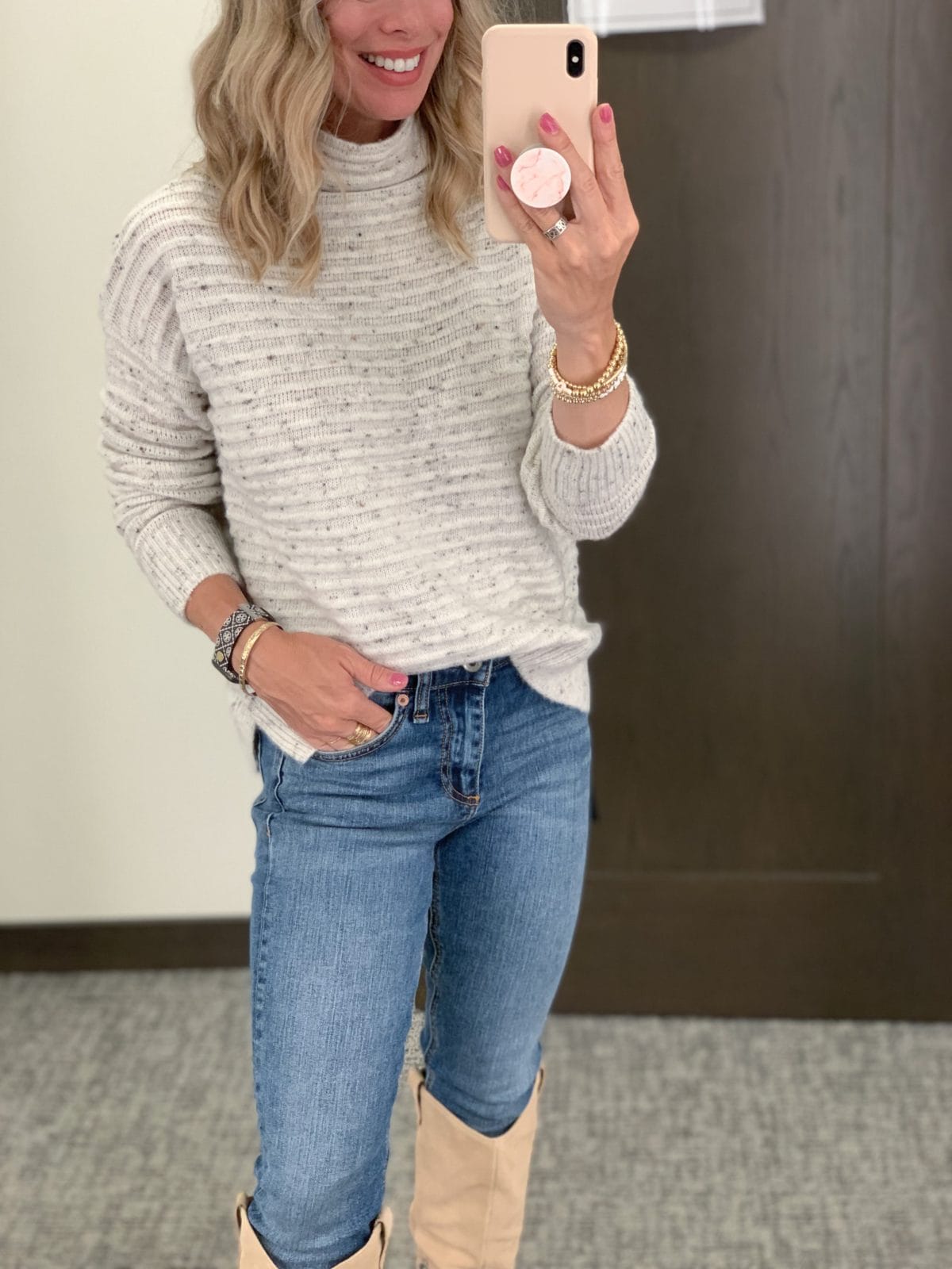 Nordstrom Anniversary Sale, Sweater, Jeans, Boots 