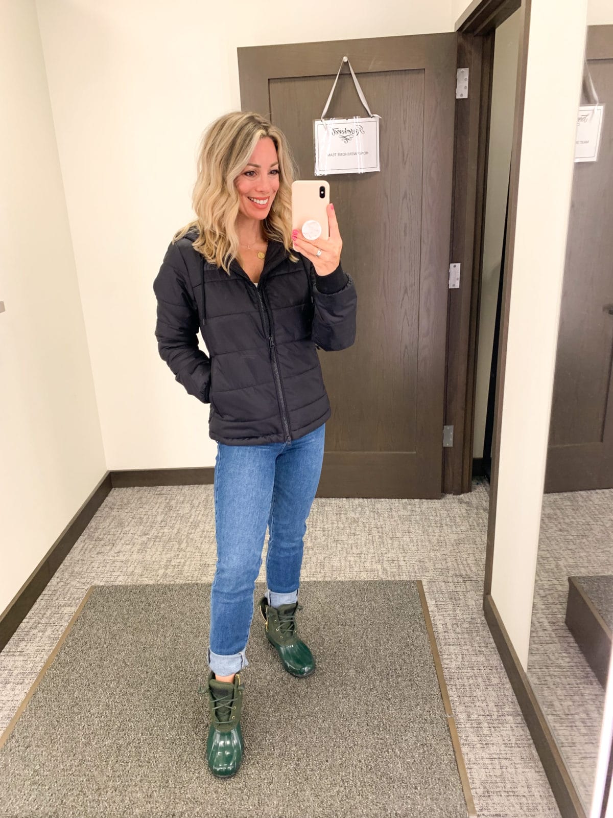 Nordstrom Anniversary Sale, Jacket, Jeans, Sperry Rain Boots 
