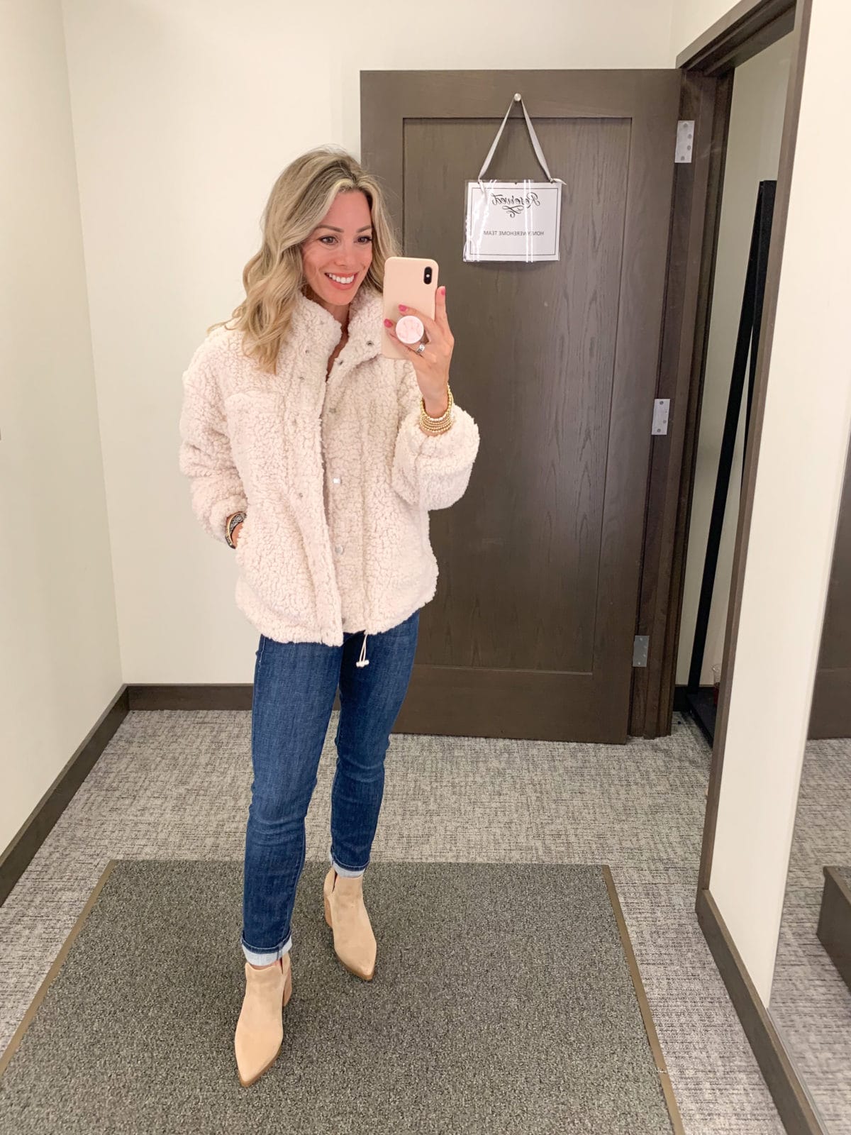 Nordstrom sales sherpa jacket