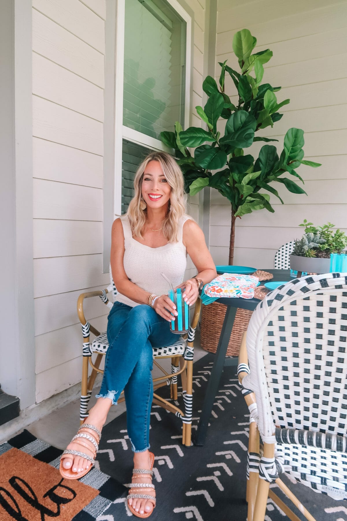Backyard Patio Refresh & The Best Place to Buy Succulents