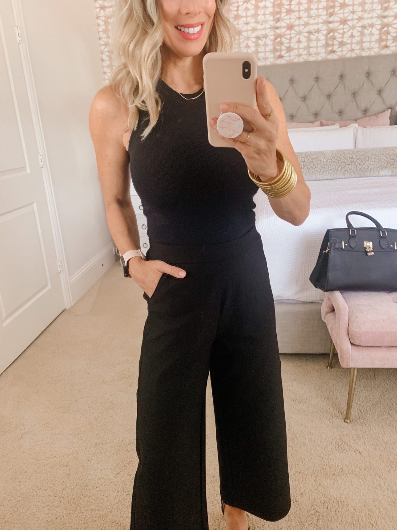 Amazon Fashion Faves- crop pants and high neck tank
