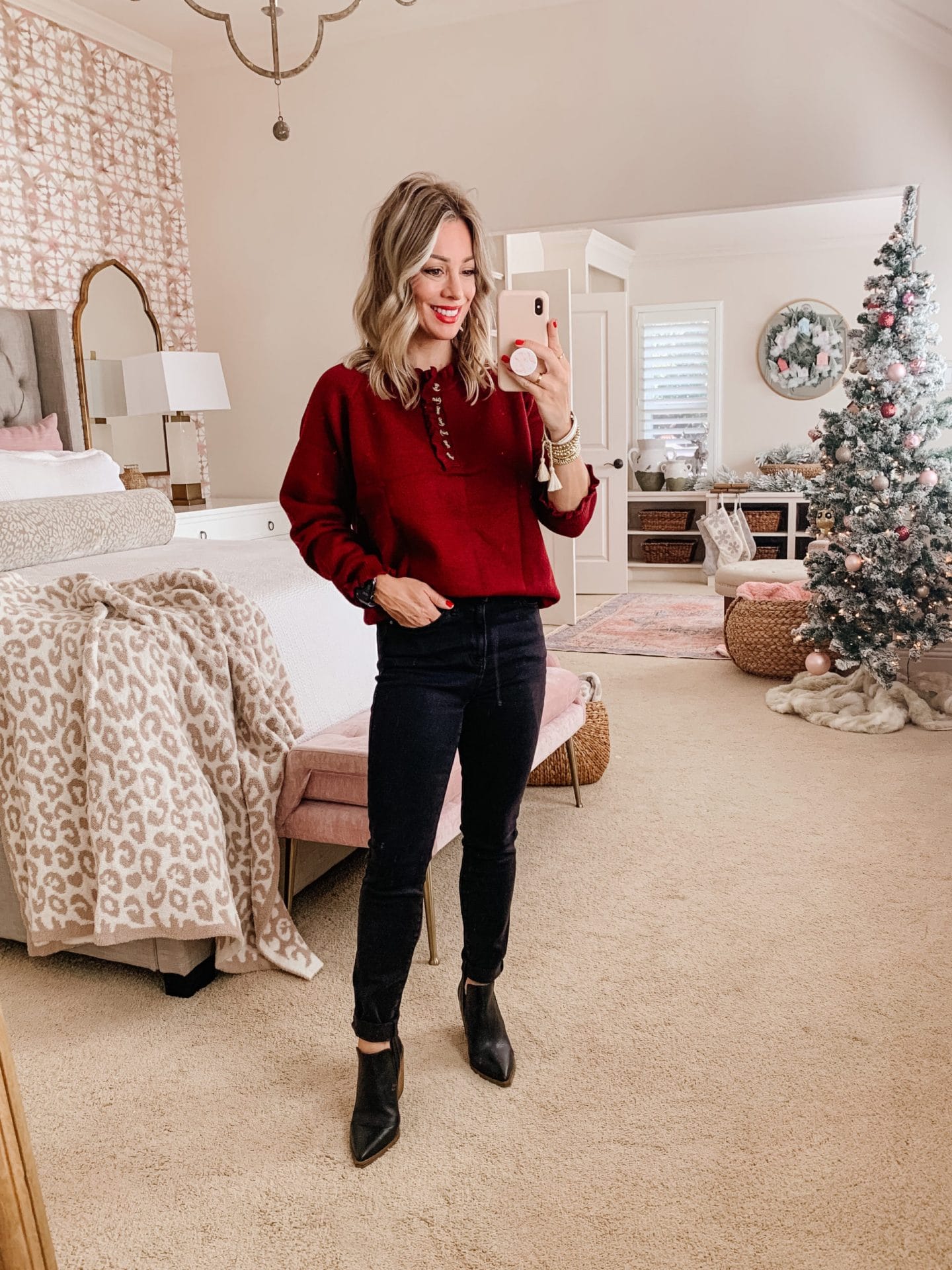 Amazon Fashion, Sweater, Jeans, Booties 