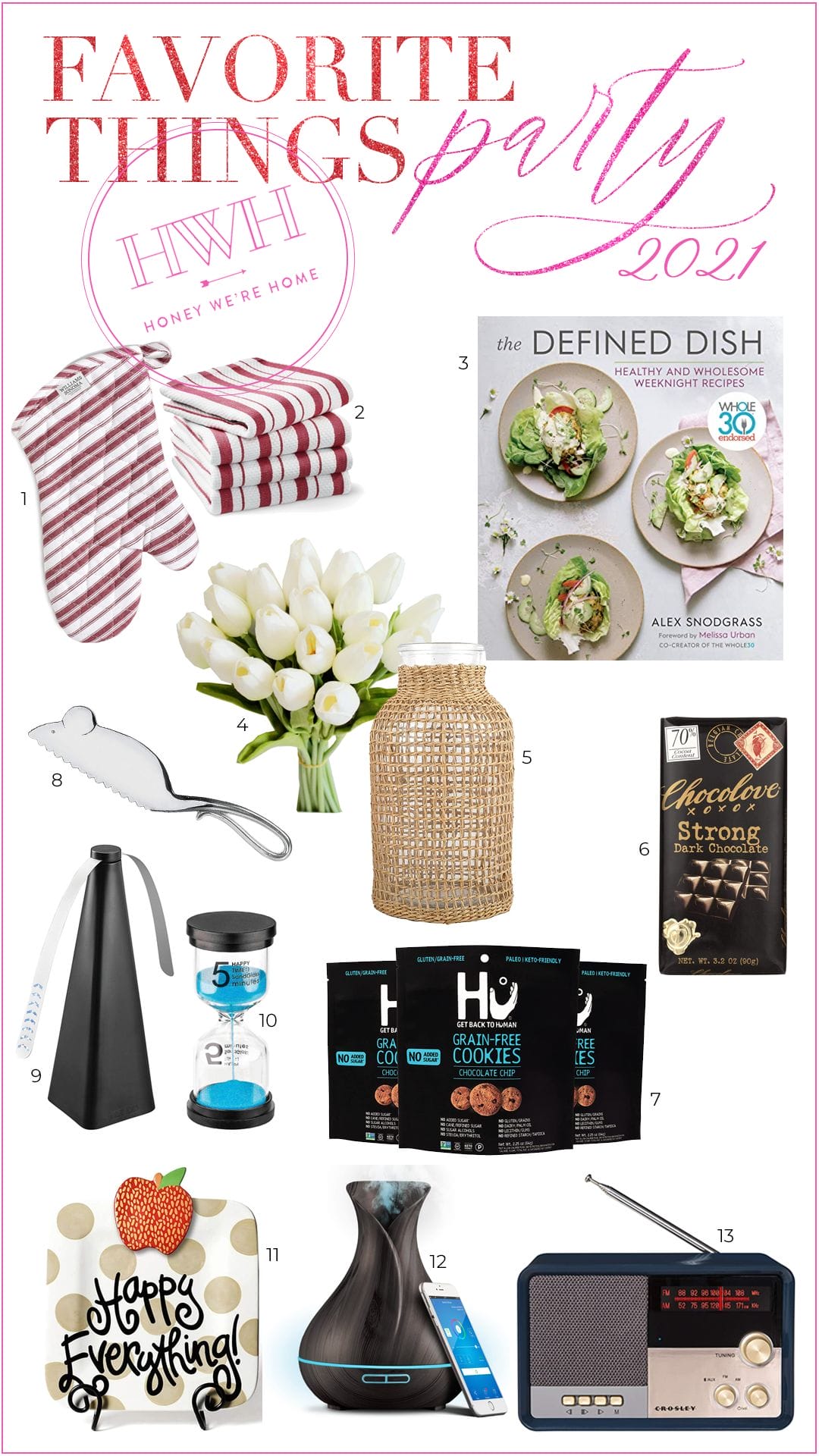 Favorite things party gift ideas - graciously saved