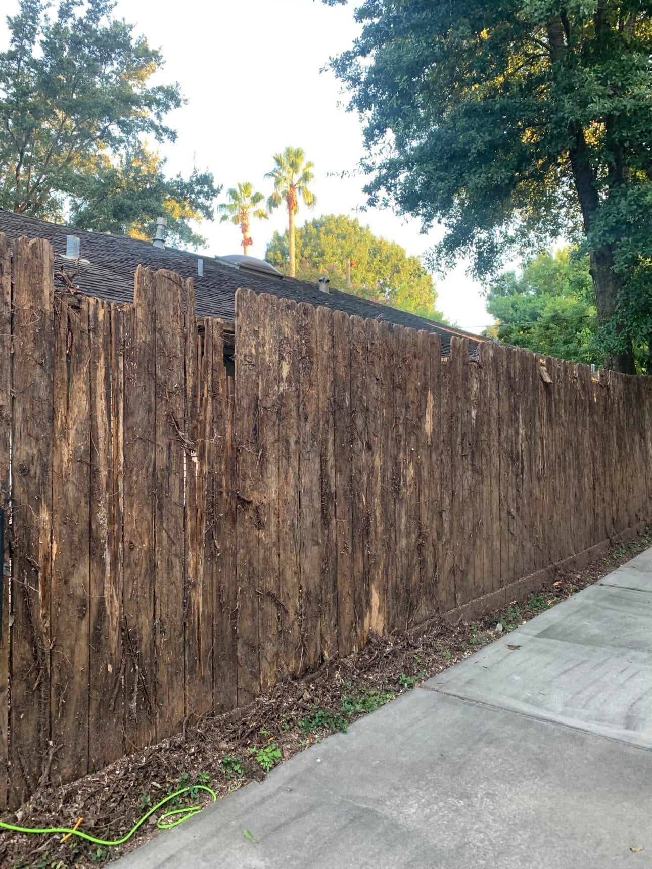 Replacing my wooden fence 