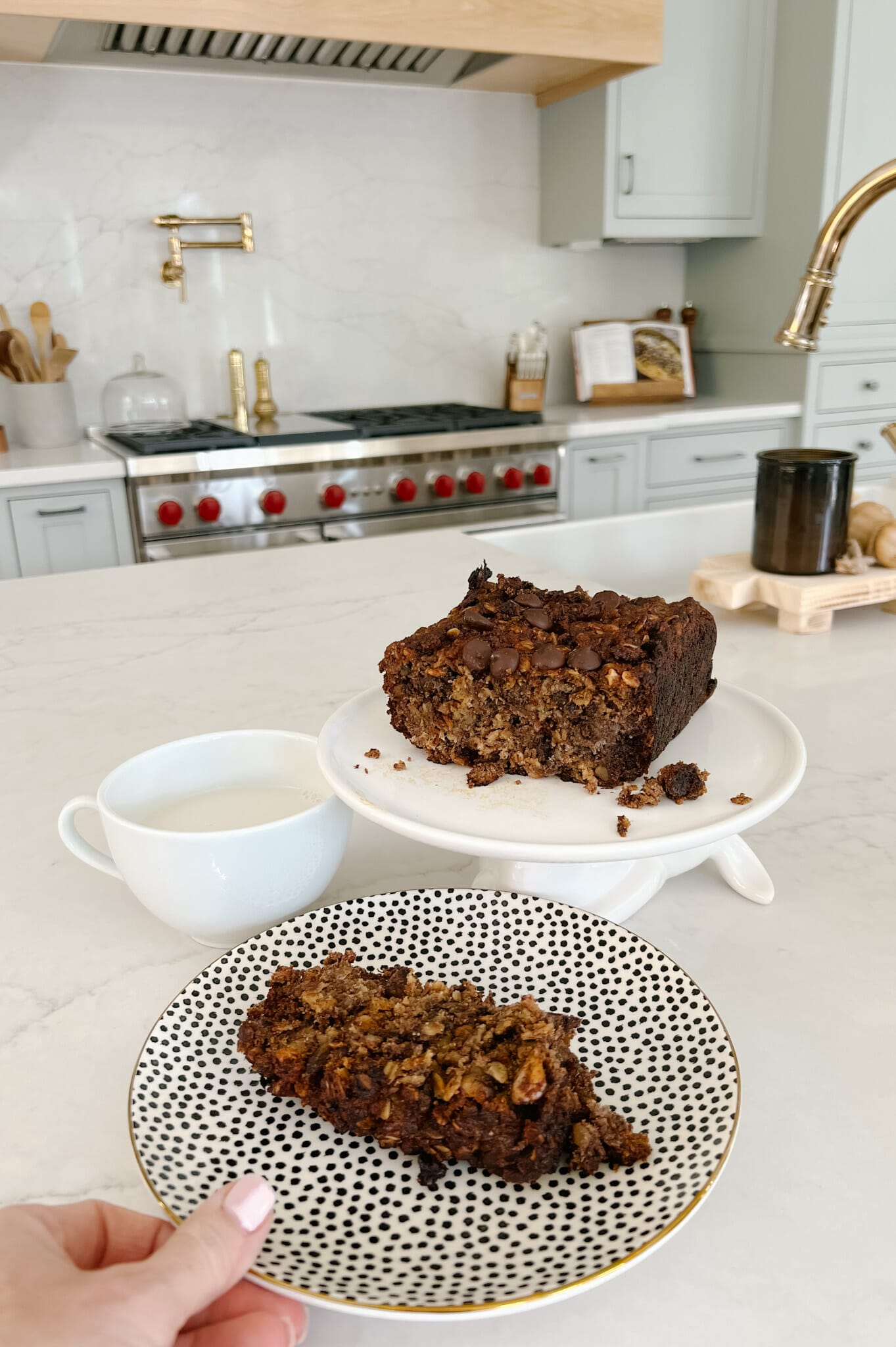 Cook with Me in My New Kitchen (Chocolate Chip Banana Bread)