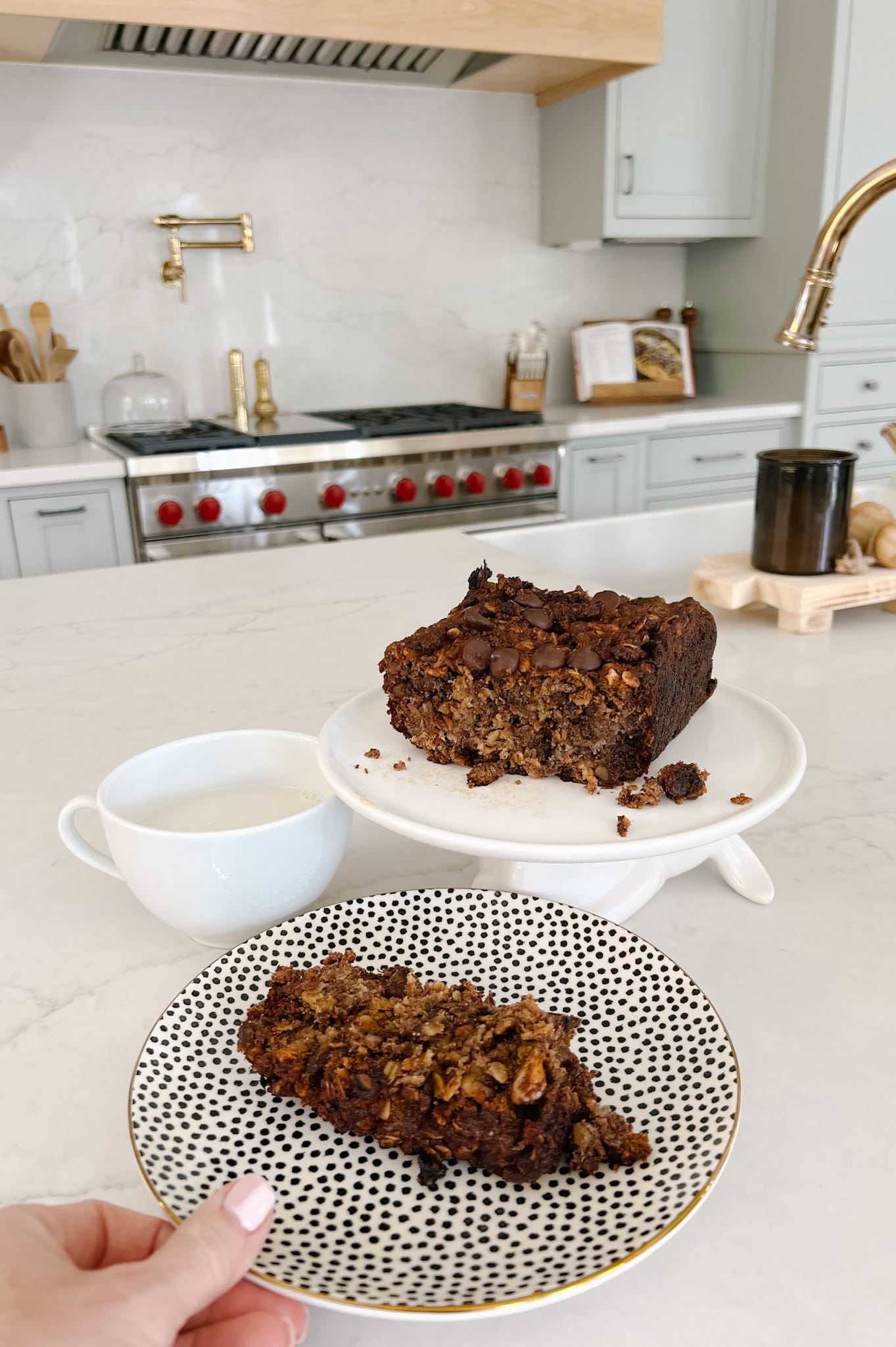 Cook With Me In My New Kitchen Chocolate Chip Banana Bread Honey We   IMG 2175 