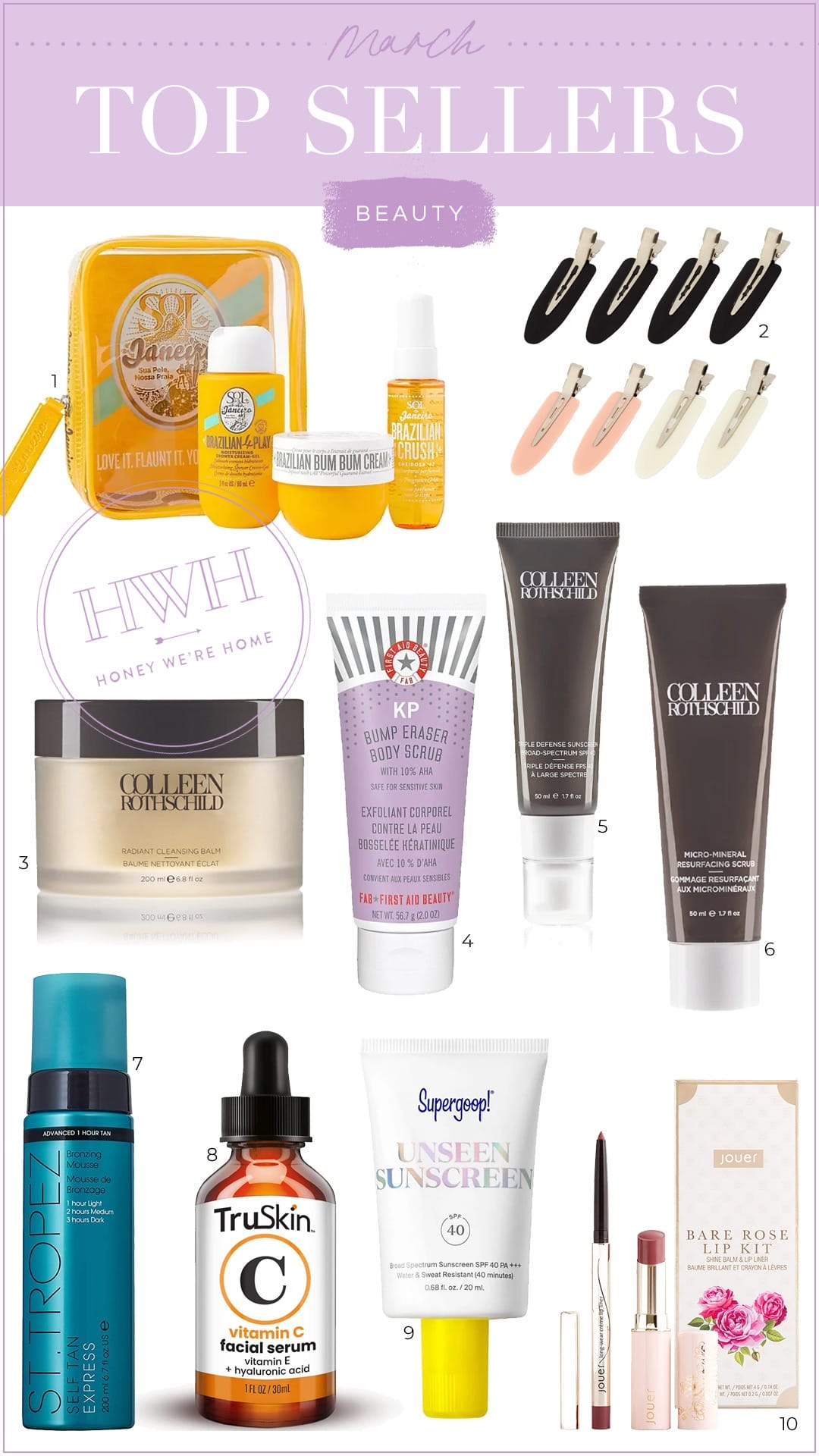 March Top Seller Beauty