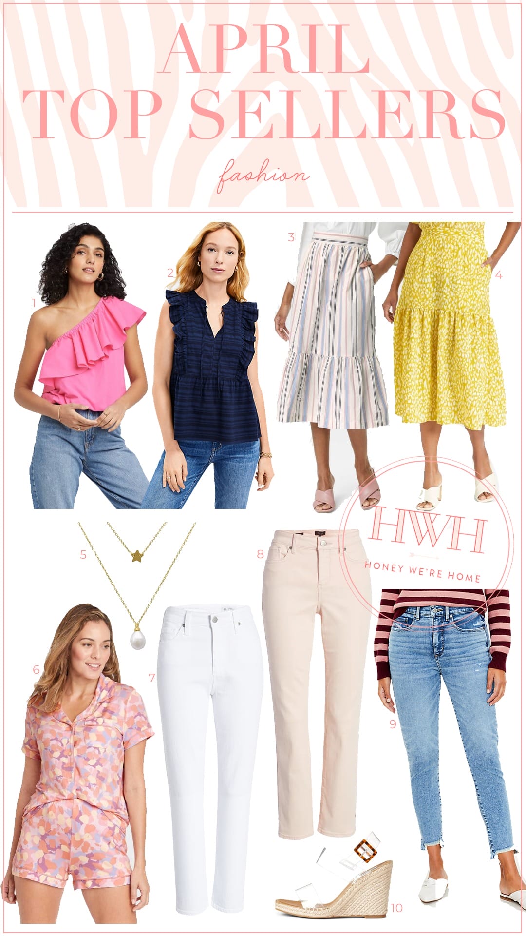April Top Sellers Fashion 