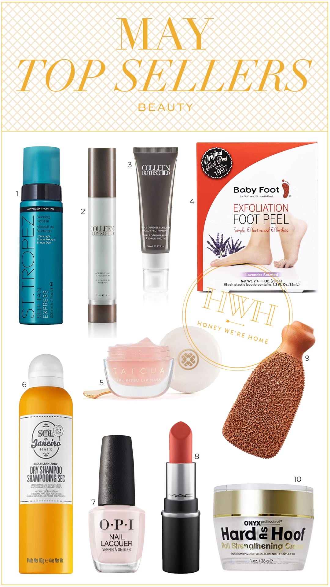 May Top Sellers Beauty