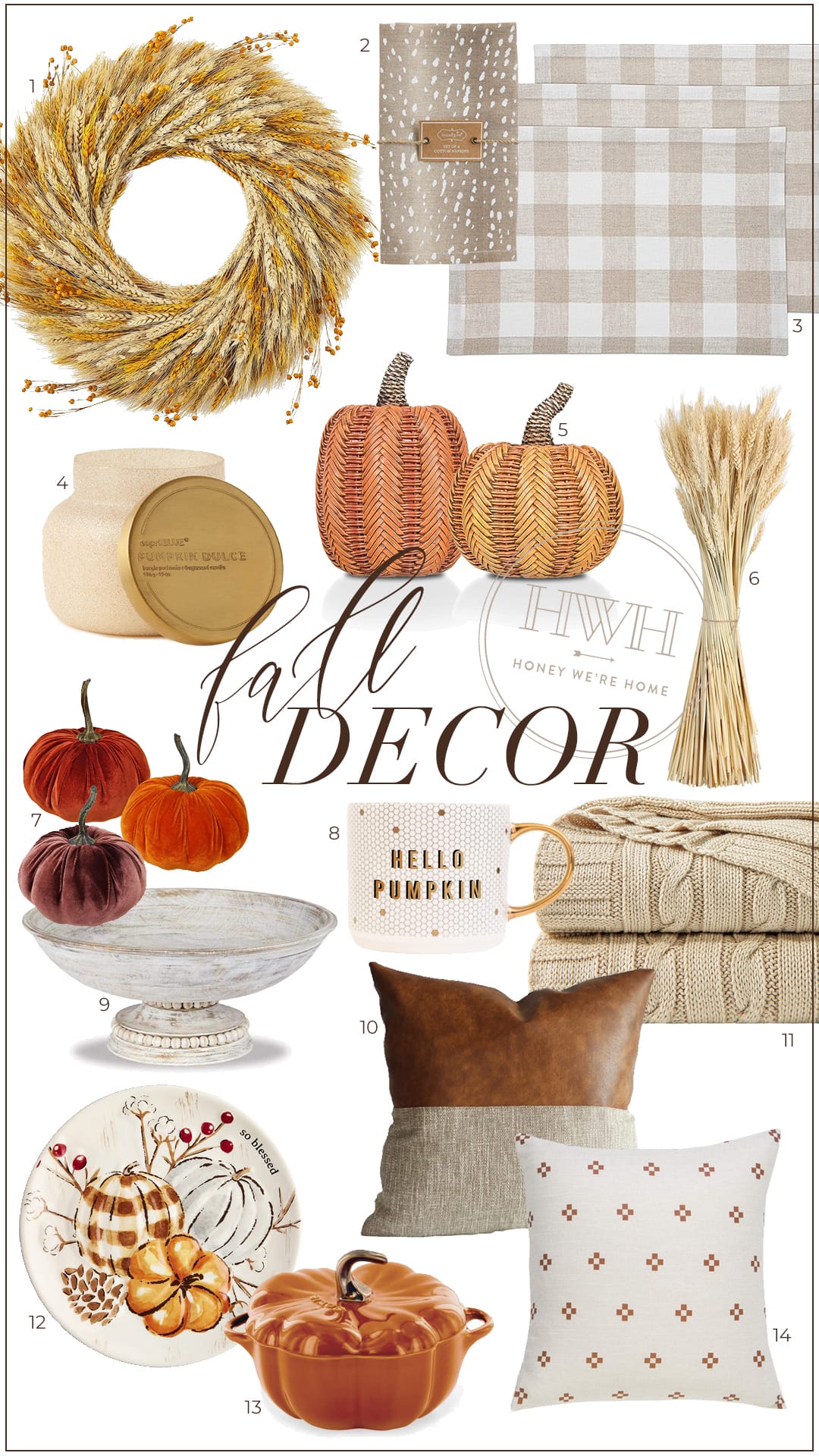 Amazon Fall Decor Goodies Best Sales Honey We Re Home   Falldecor 