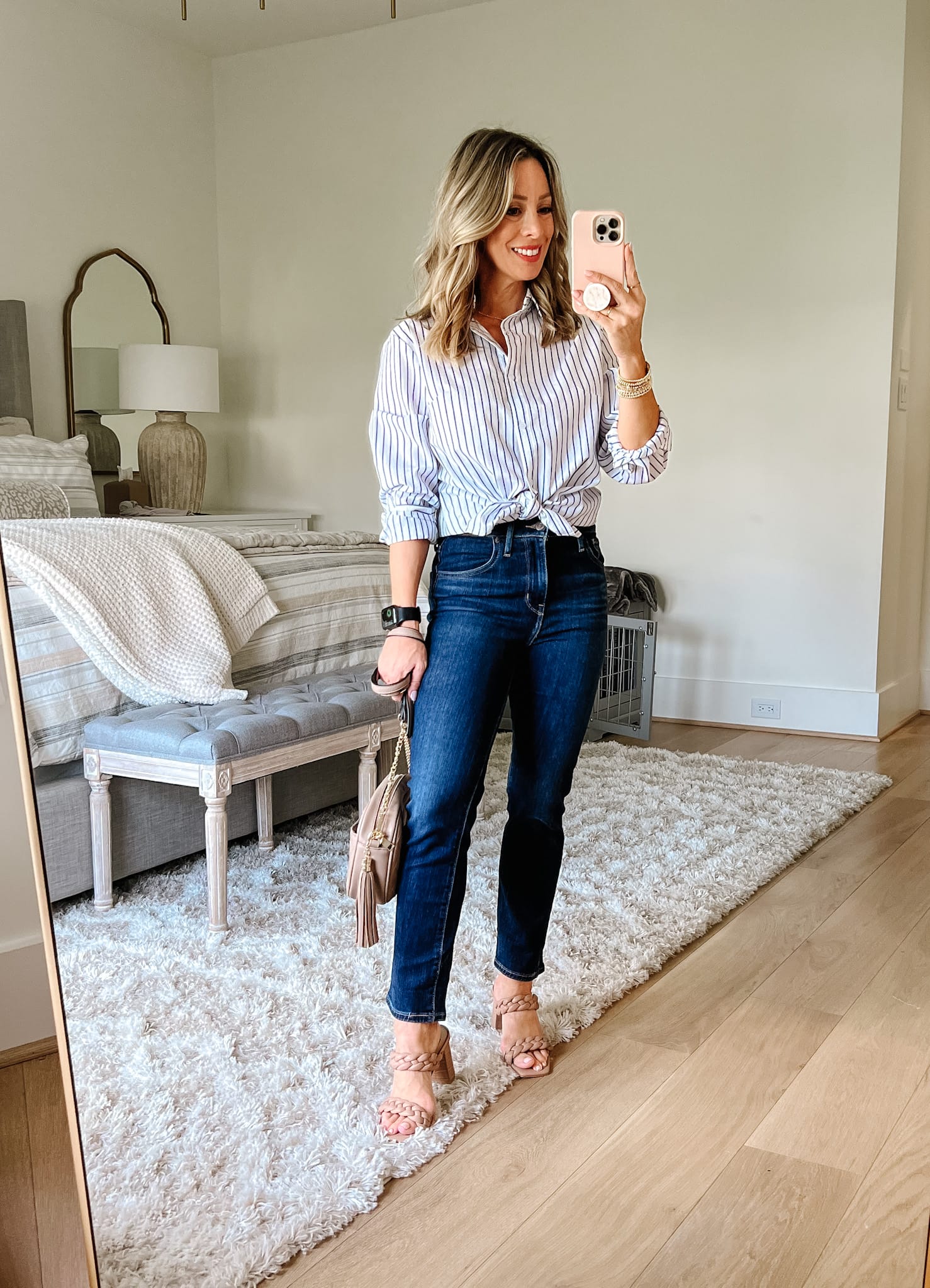 Summer Style Series: White Jeans With Sandals - Party til Dawn