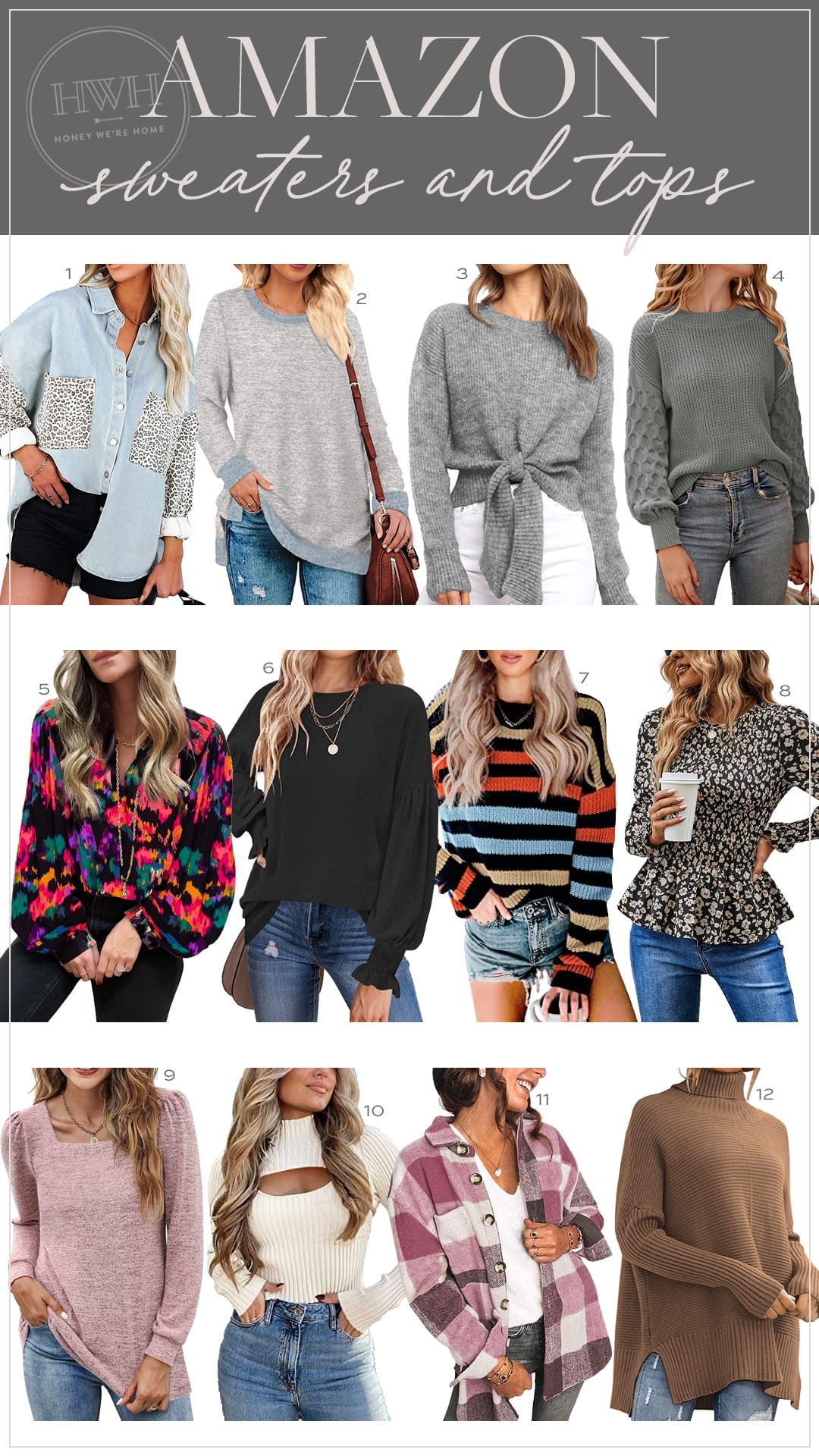 Amazon Sweater & Tops 