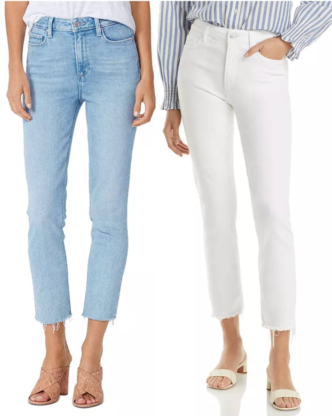 Paige Cindy High Rise Ankle Jeans