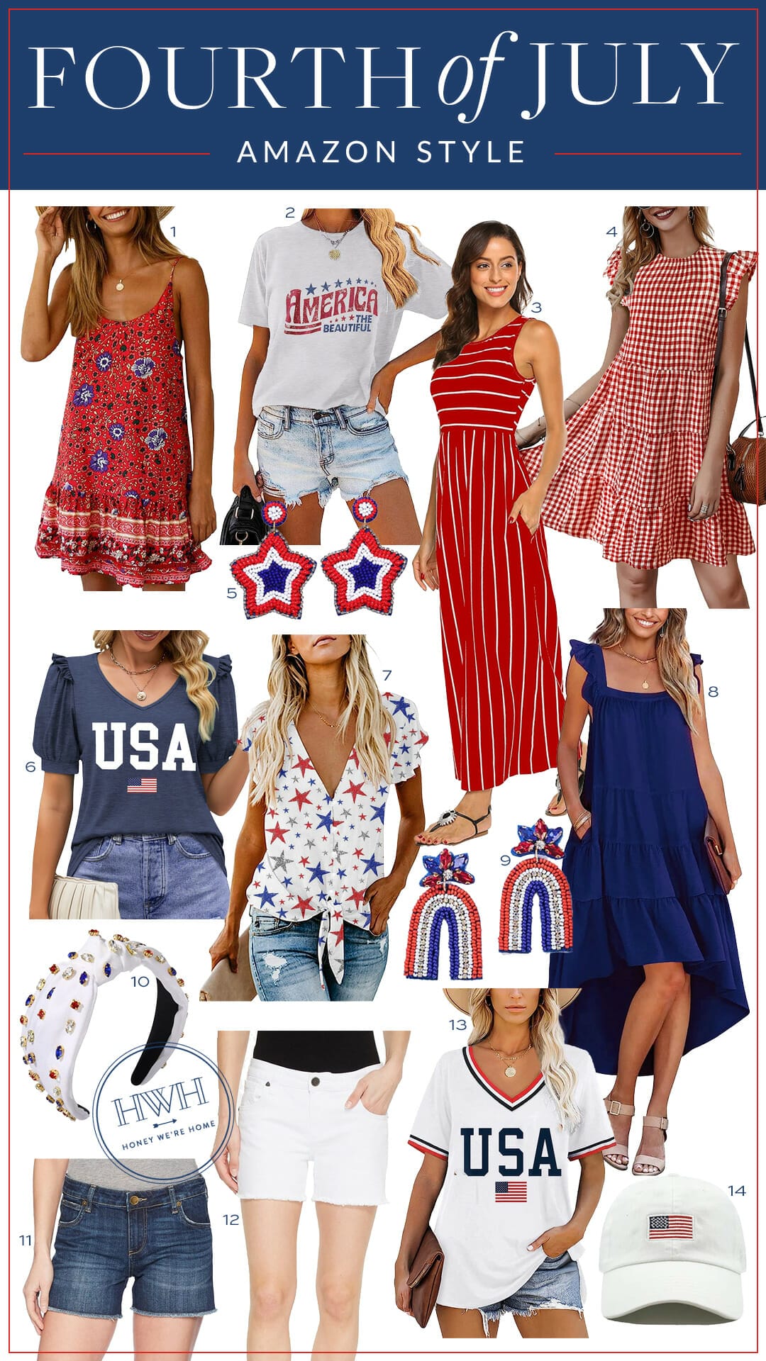 How to Affordably Dress for 4th of July BBQs