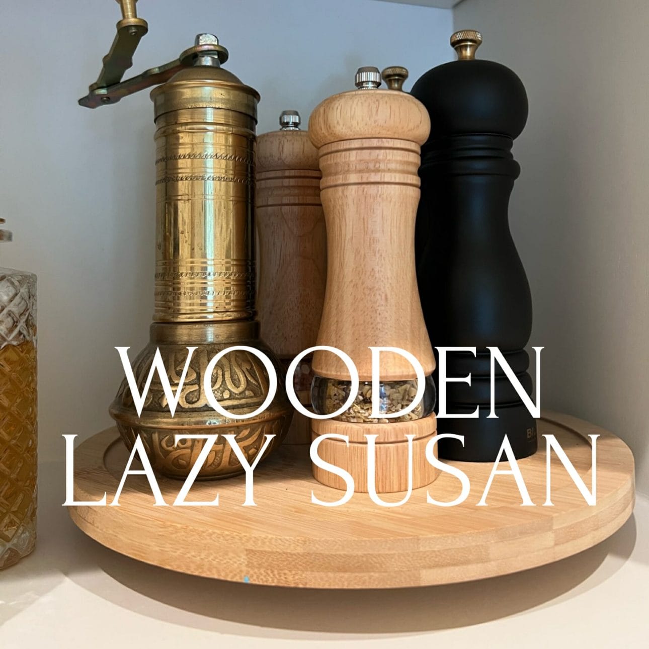 Wooden Lazy Susan 