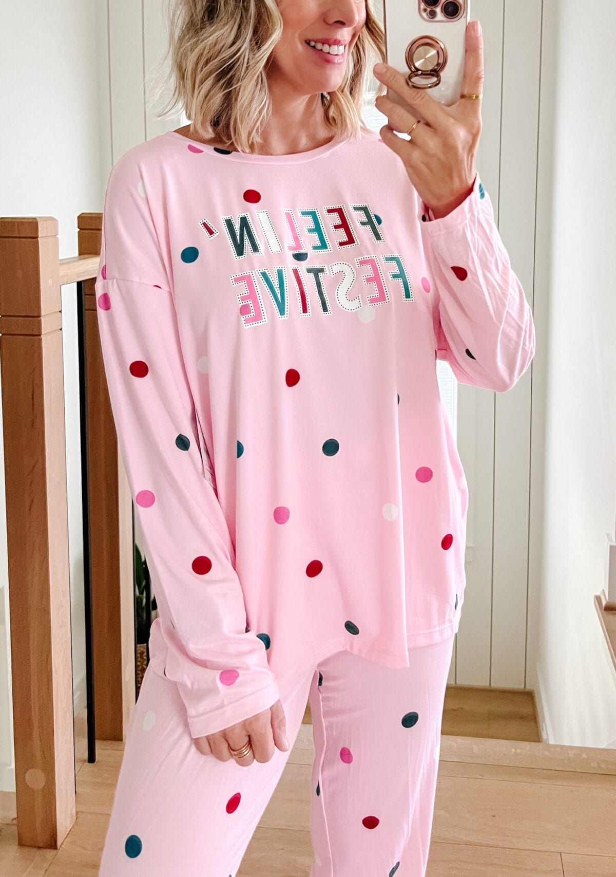 Walmart holiday women's pajamas