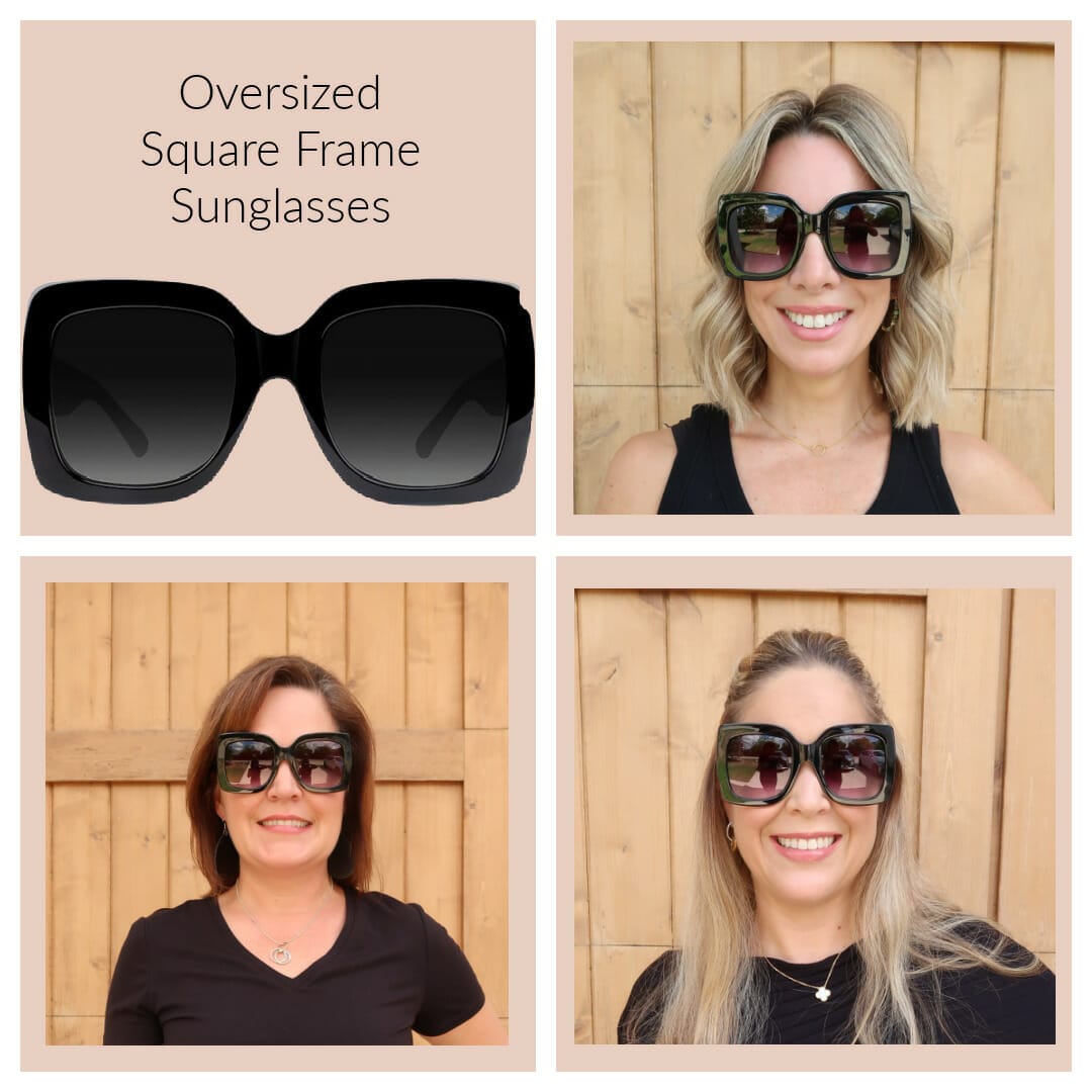 Oversized Squre Frame Sunglasses