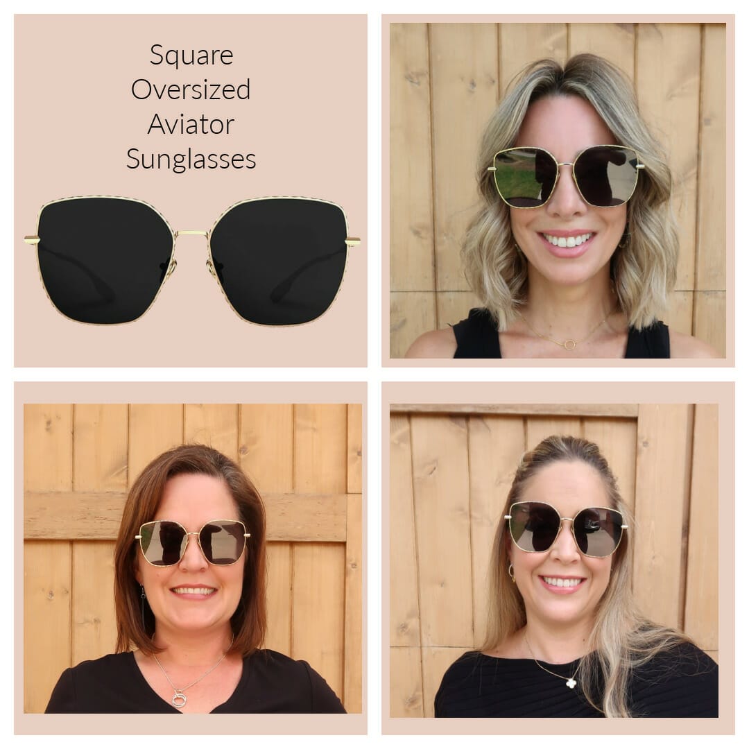 Round Square Sunglasses