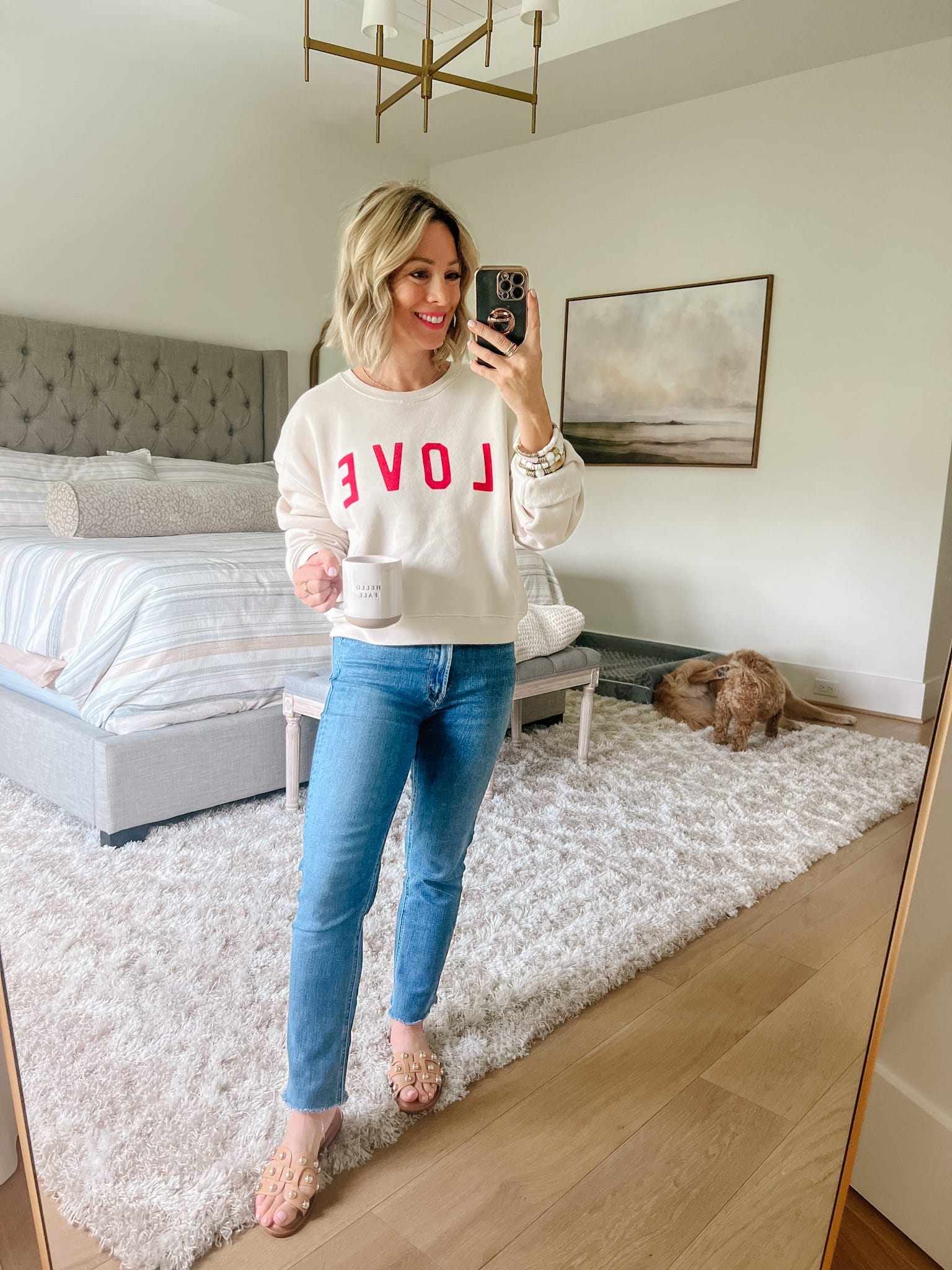 What I Wore | March (& decluttering jeans) • Honey We're Home