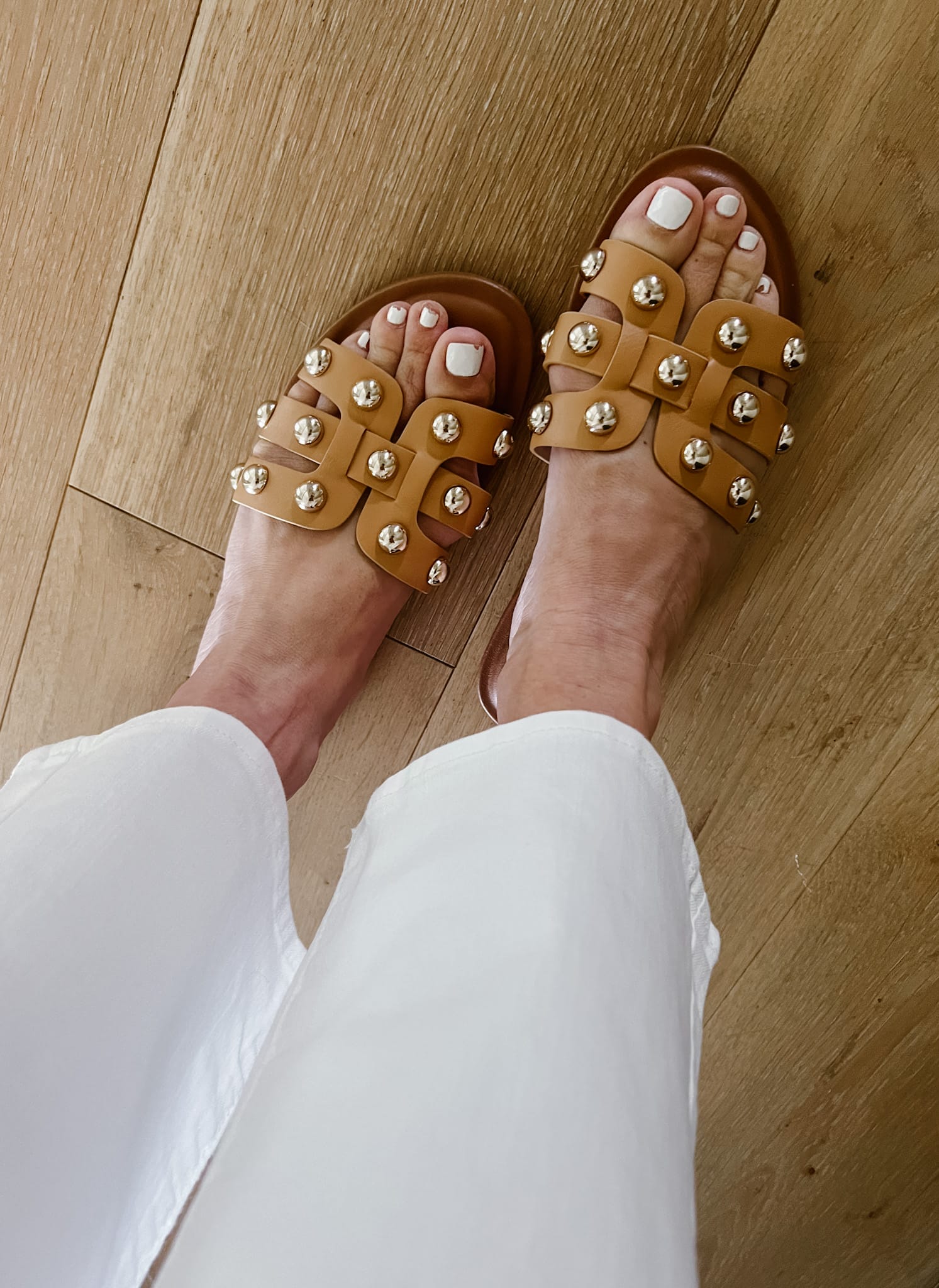Studded Sandals
