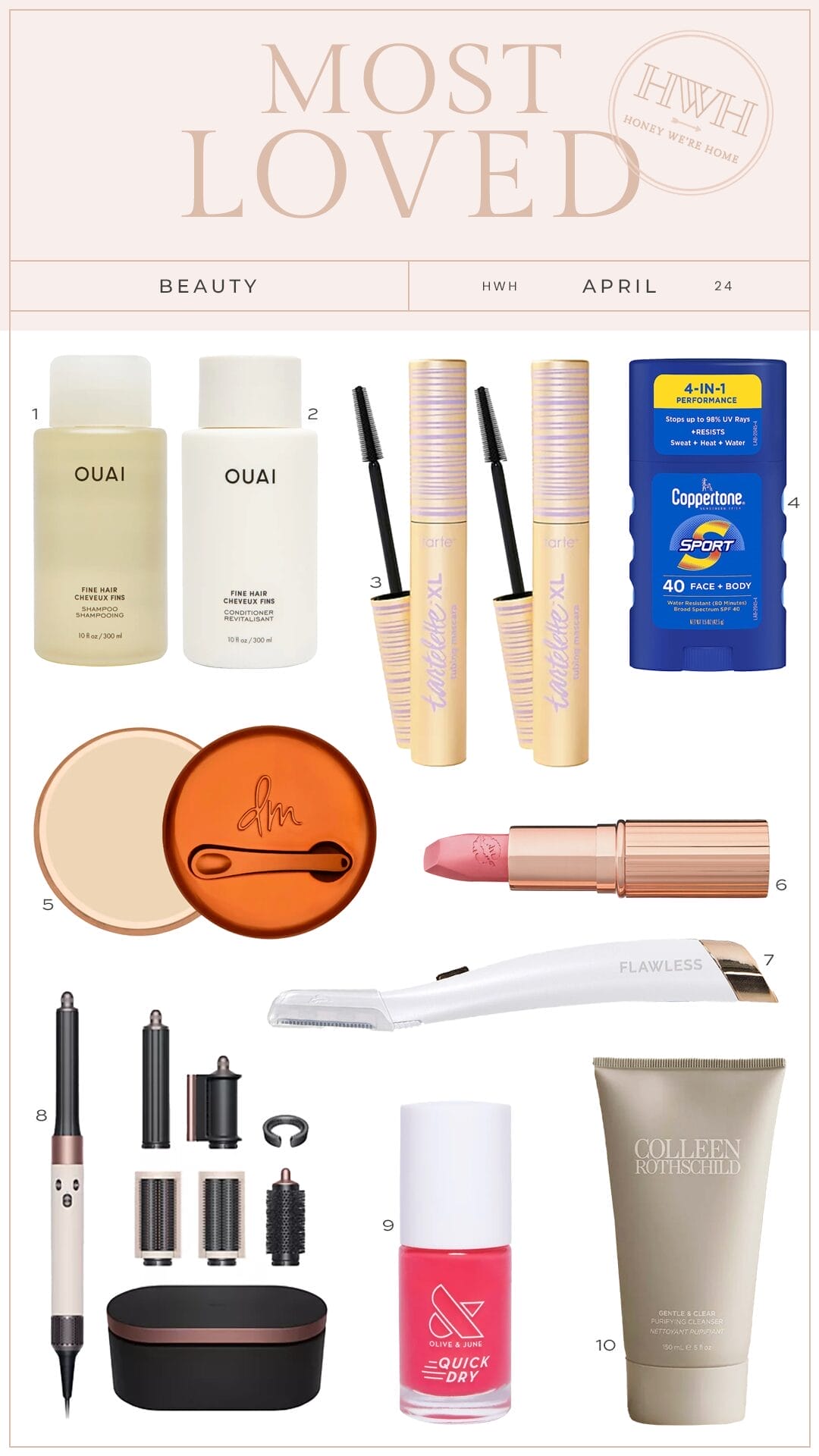 April Top Sellers Beauty 