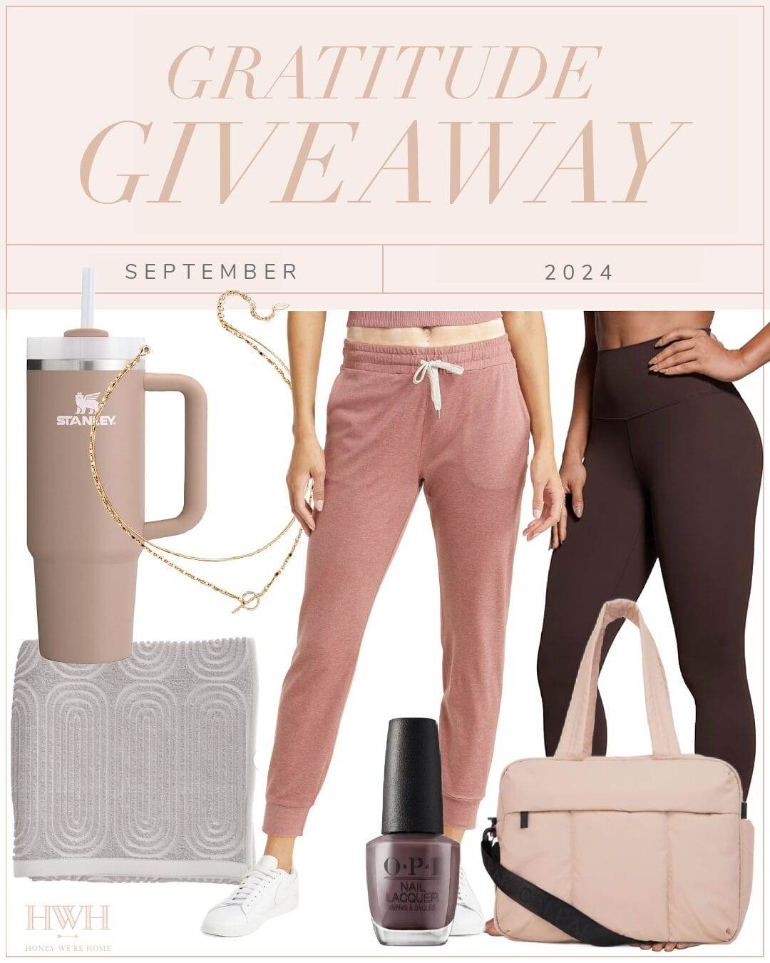 September Gratitude Giveaway • Honey We're Home